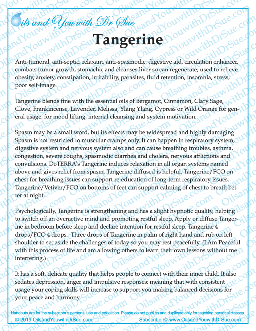 Tangerine Demo pdf for download